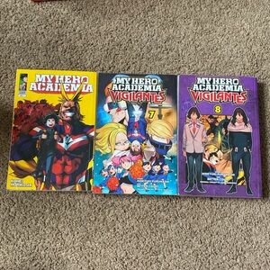 My hero academia Books